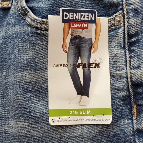 Denizen from Levi’s men’s jeans new 30x30 216 slim - Picture 2 of 5